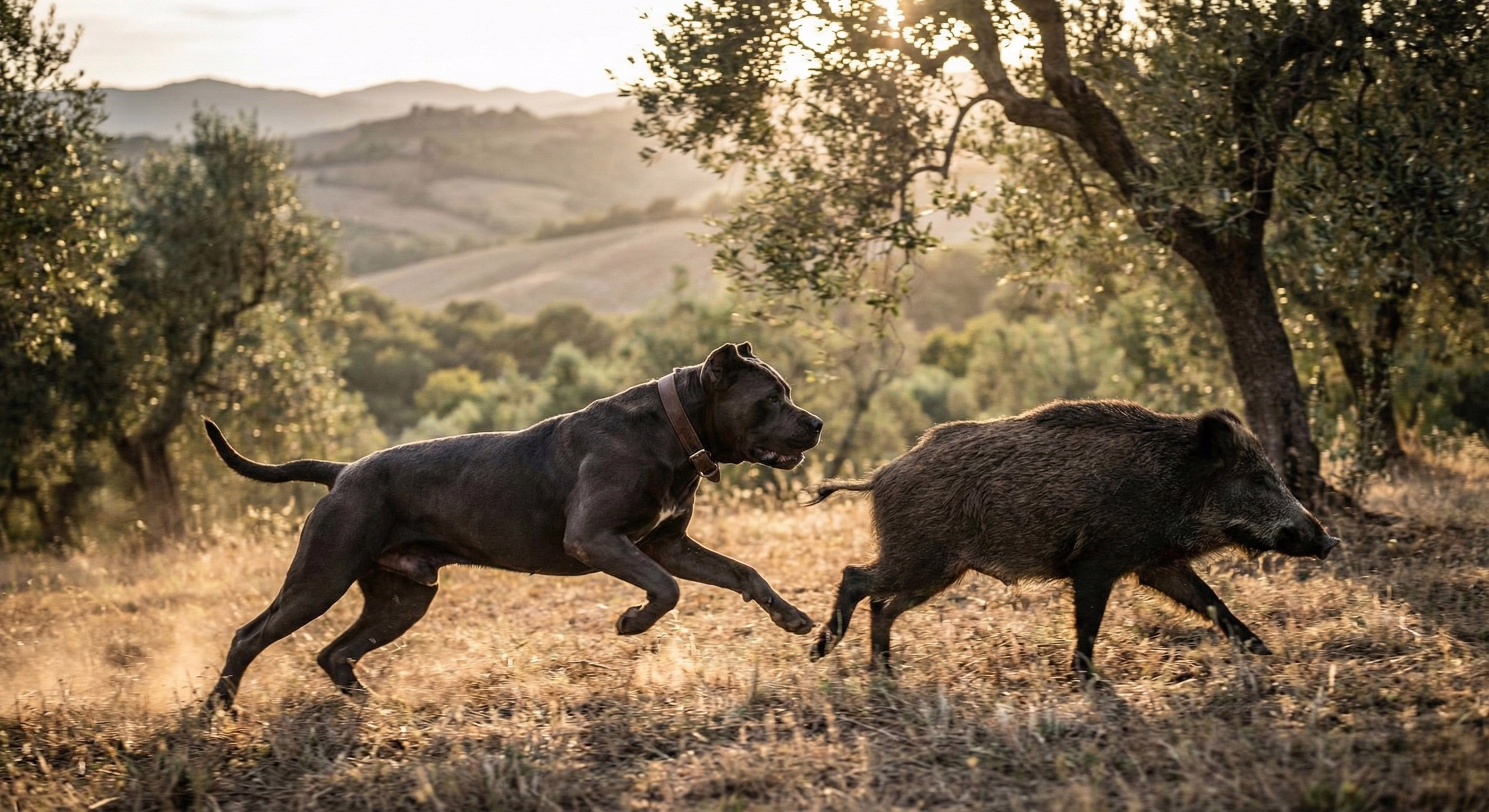 Cane Corso chien de chasse au gros gibier