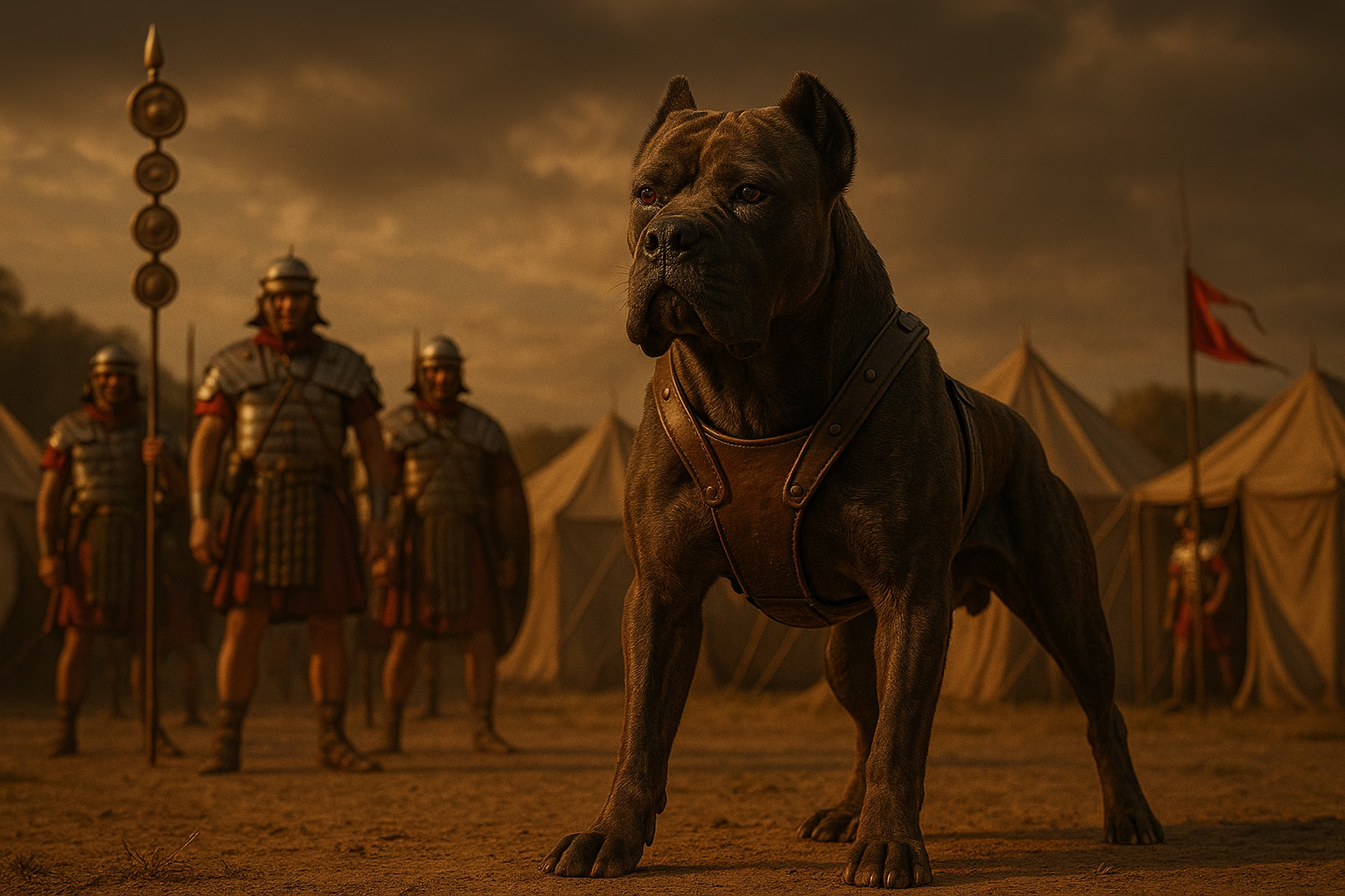 Canis Pugnax chien de guerre romain