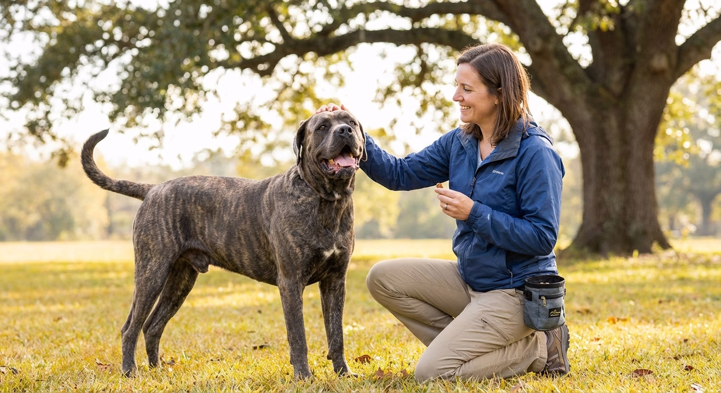 Éducation sans violence Cane Corso