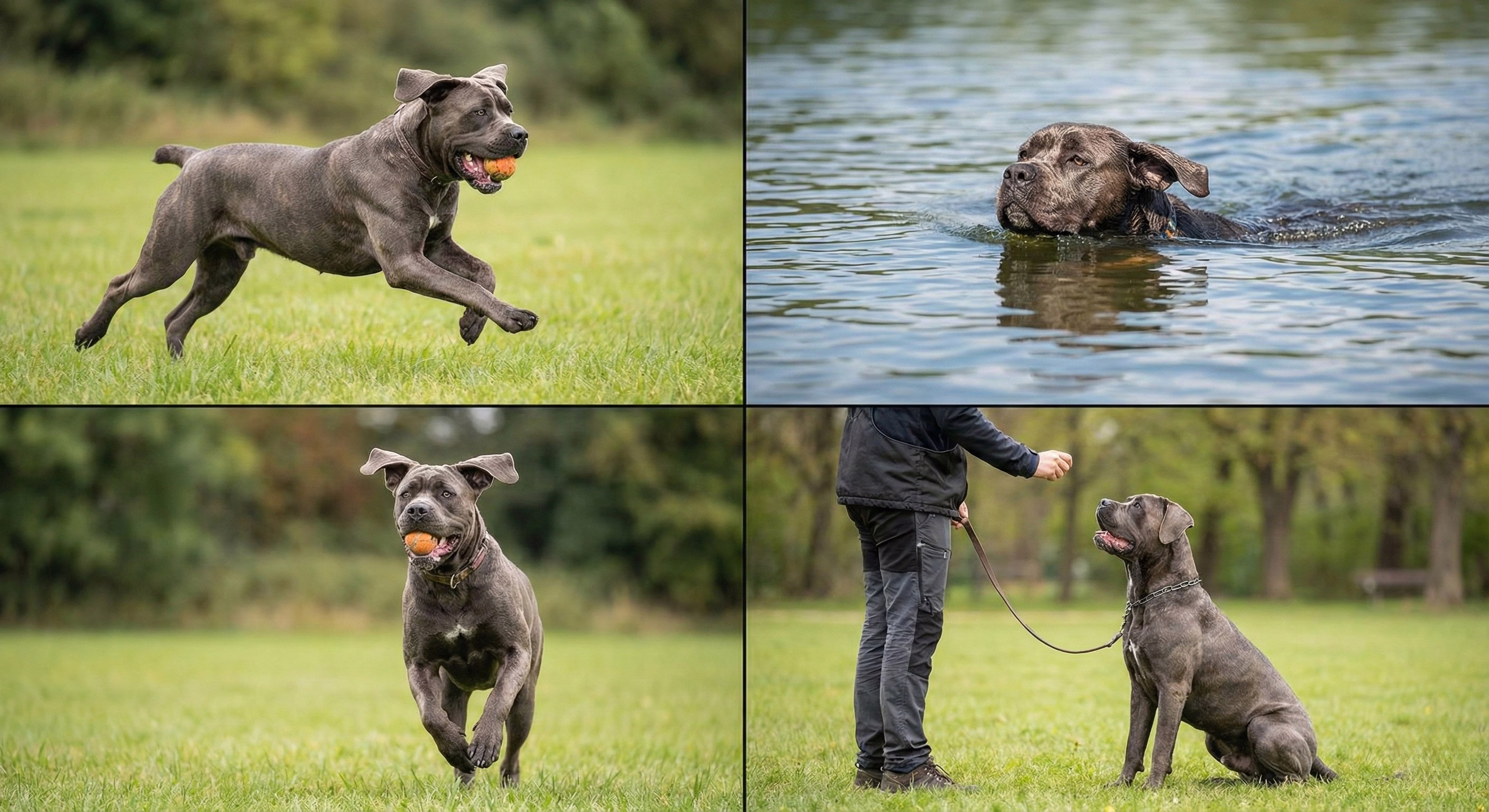 Exercice physique obligatoire du Cane Corso
