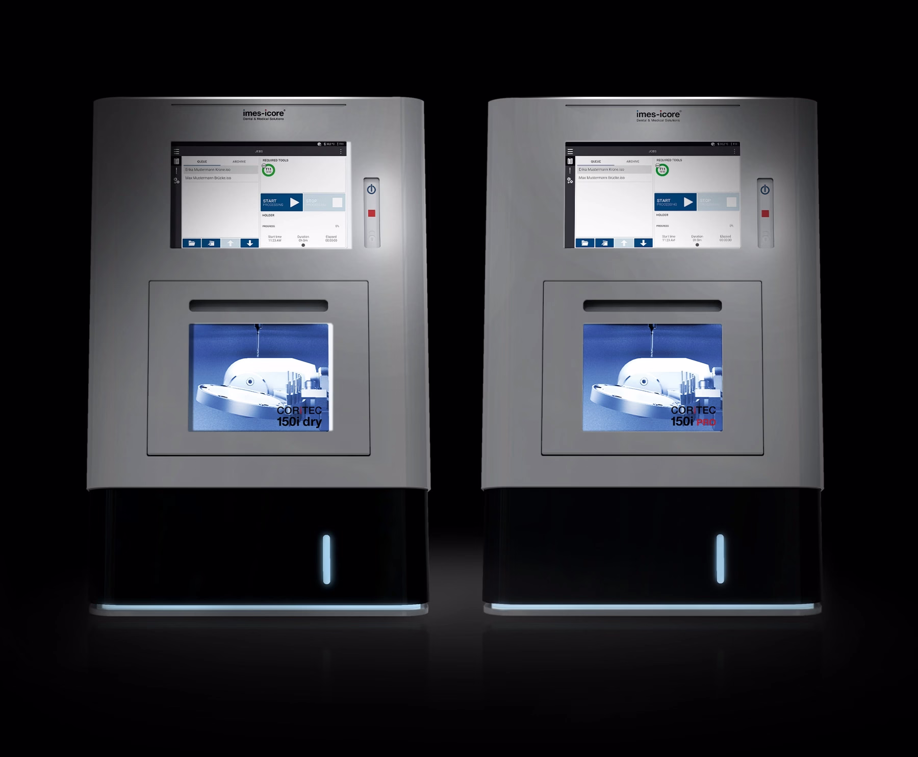 Centre d’usinage Imes-iCore Coritec 150i au laboratoire LA MANUFACTURE.