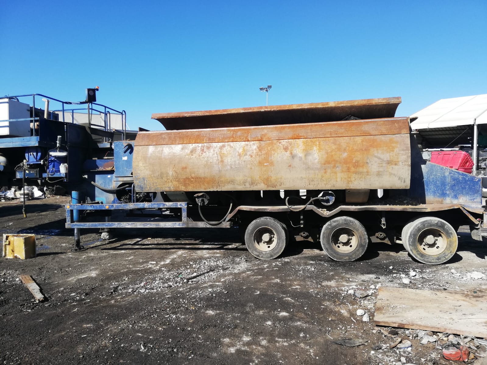 Découpe au chalumeau - Résultat final